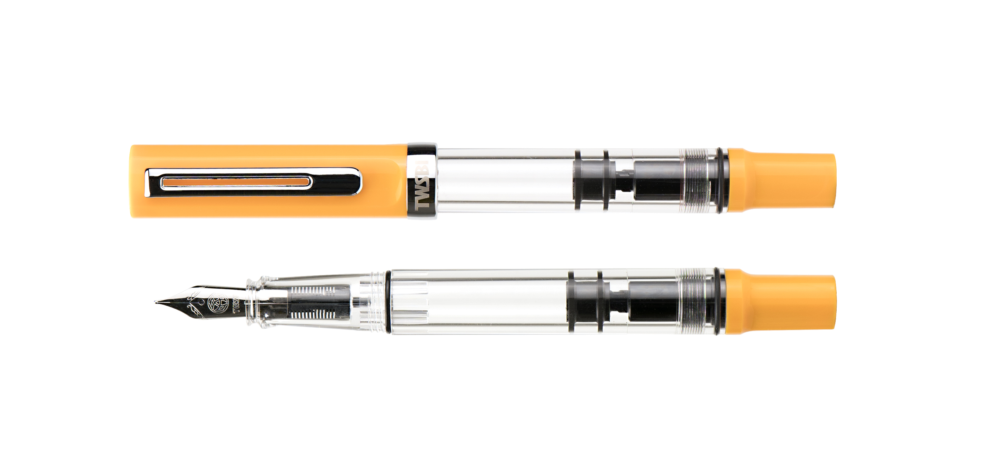 ECOT-Saffron TWSBI ECO T Kolbenfüllhalter Saffron
