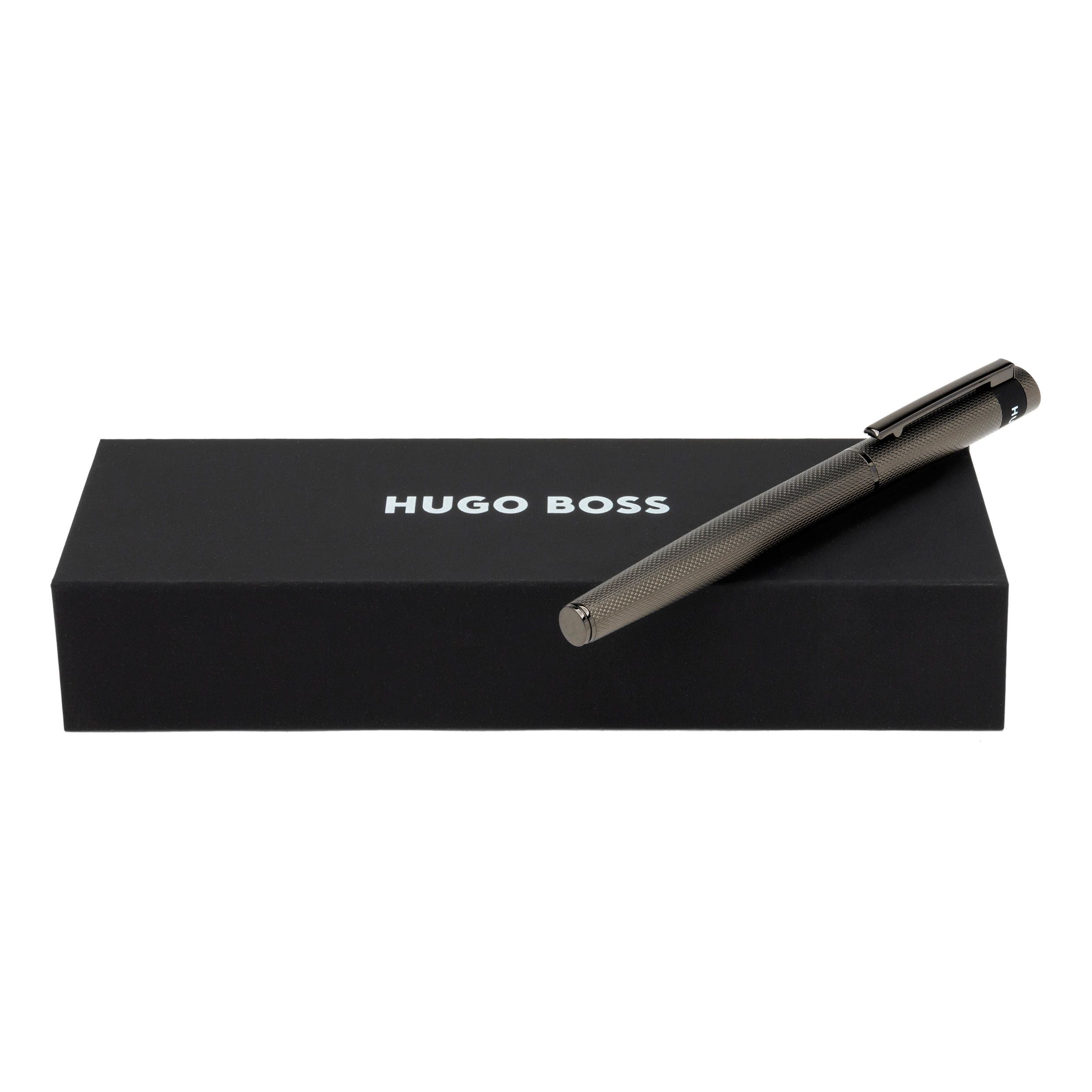 HSW3672D_E-1 Hugo Boss Füllfederhalter Loop Diamond Gun