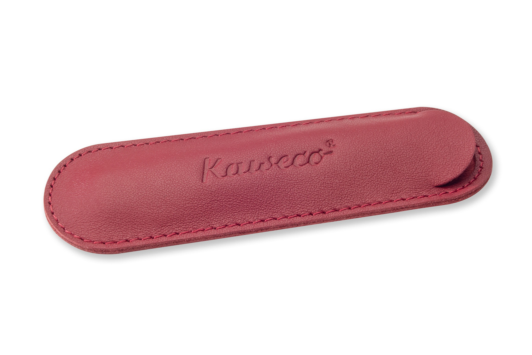 Kaweco-Sport-eco-leather-pouch-for-1-pen-chilli-pepper-red Kaweco Sport ECO Leder Etui für 1 Stift Chilli Pepper