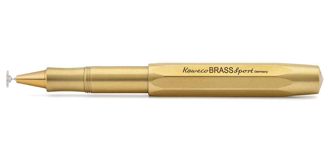 Kaweco BRASS Sport CONNECT Disc Stylus mit goldener Spitze