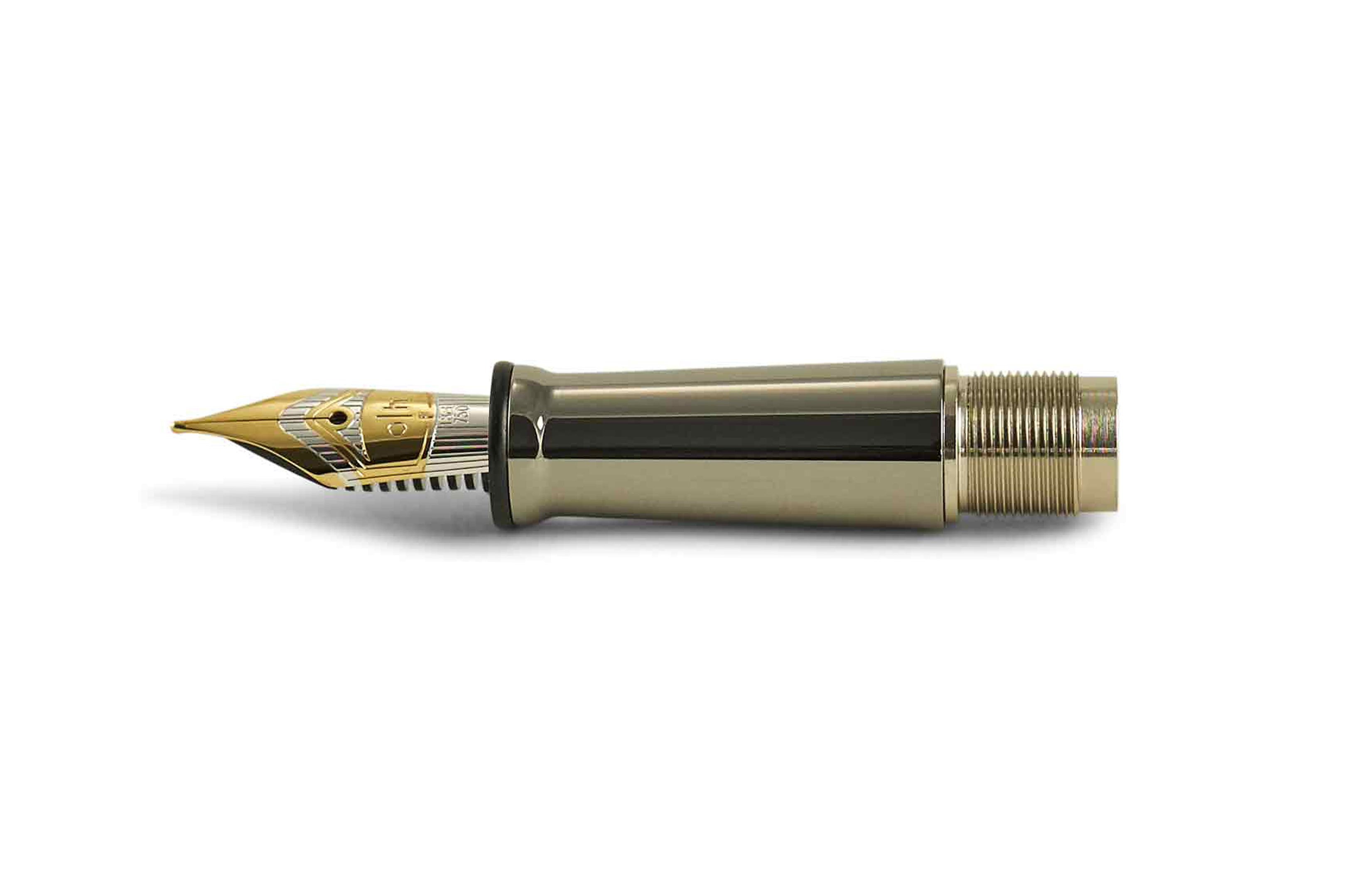 Otto-Hutt-Design-04-nib-18ct-ruthenium-bicolor-F Otto Hutt Entwurf 04 Feder Einheit 18kt Ruthenium Bicolor Fein