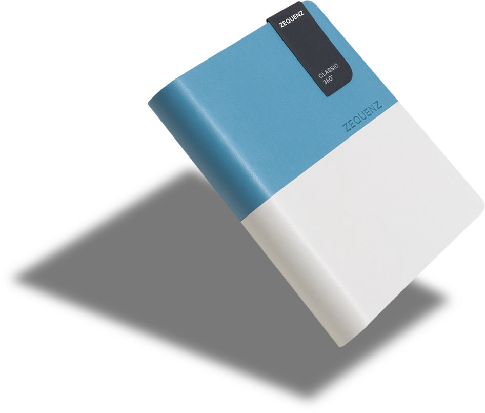 Zequenz Basic Plus Notizbuch A6 Arctic Sky