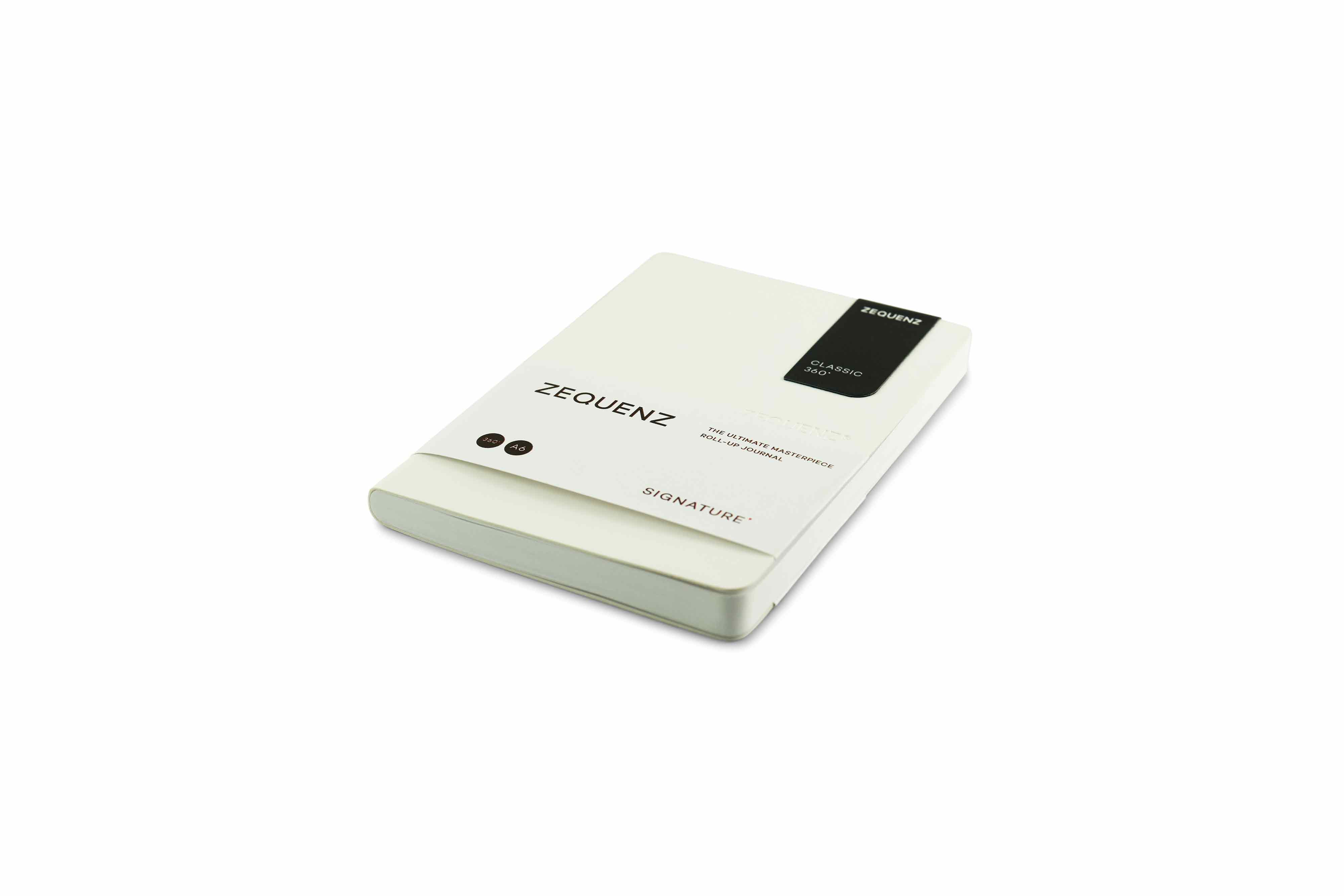 Zequenz-notebook-Signature-lite-A6-white Zequenz Signature Lite 360 Notizbuch A6 Weiß