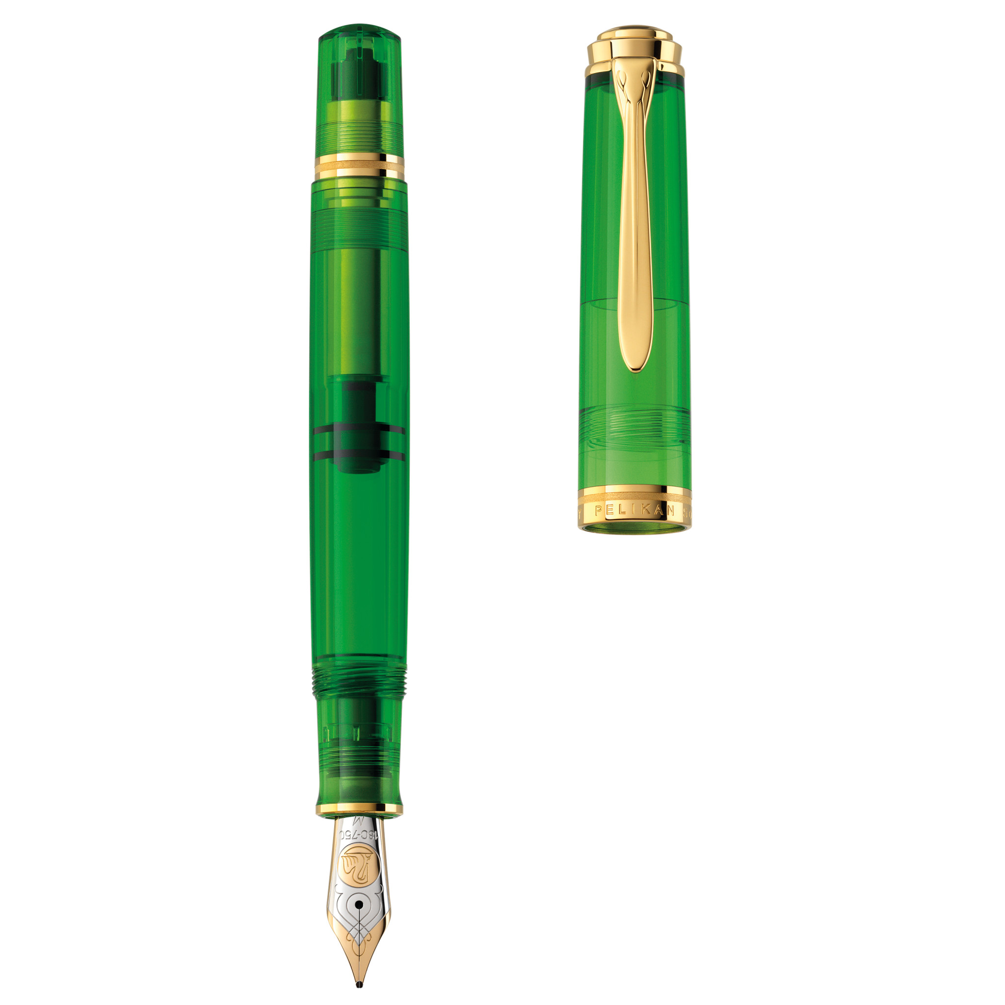 Pelikan Kolbenfüllhalter Souverän M1000 Renaissance Braun im Etui