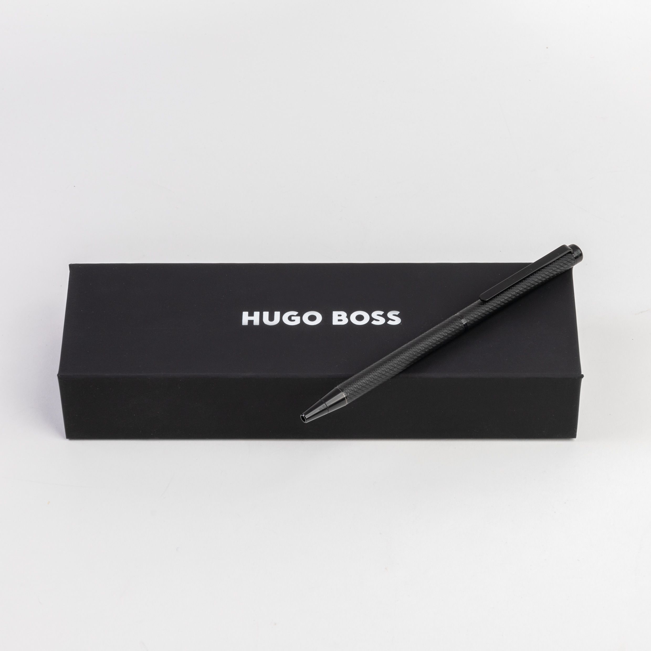 HSM2764A_E-1 Hugo Boss Kugelschreiber Cloud Black