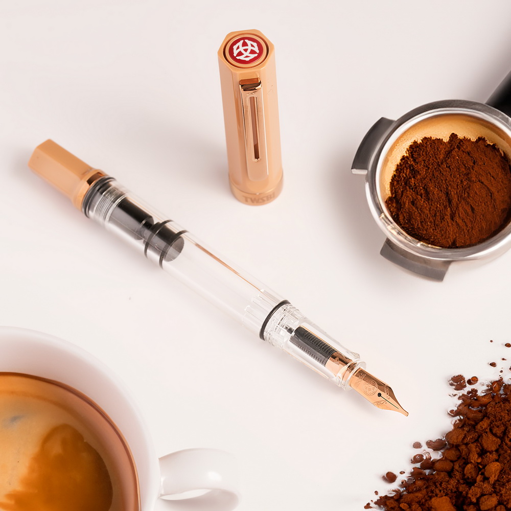 TWSBI ECO Caffe with Bronze Kolbenfüllhalter