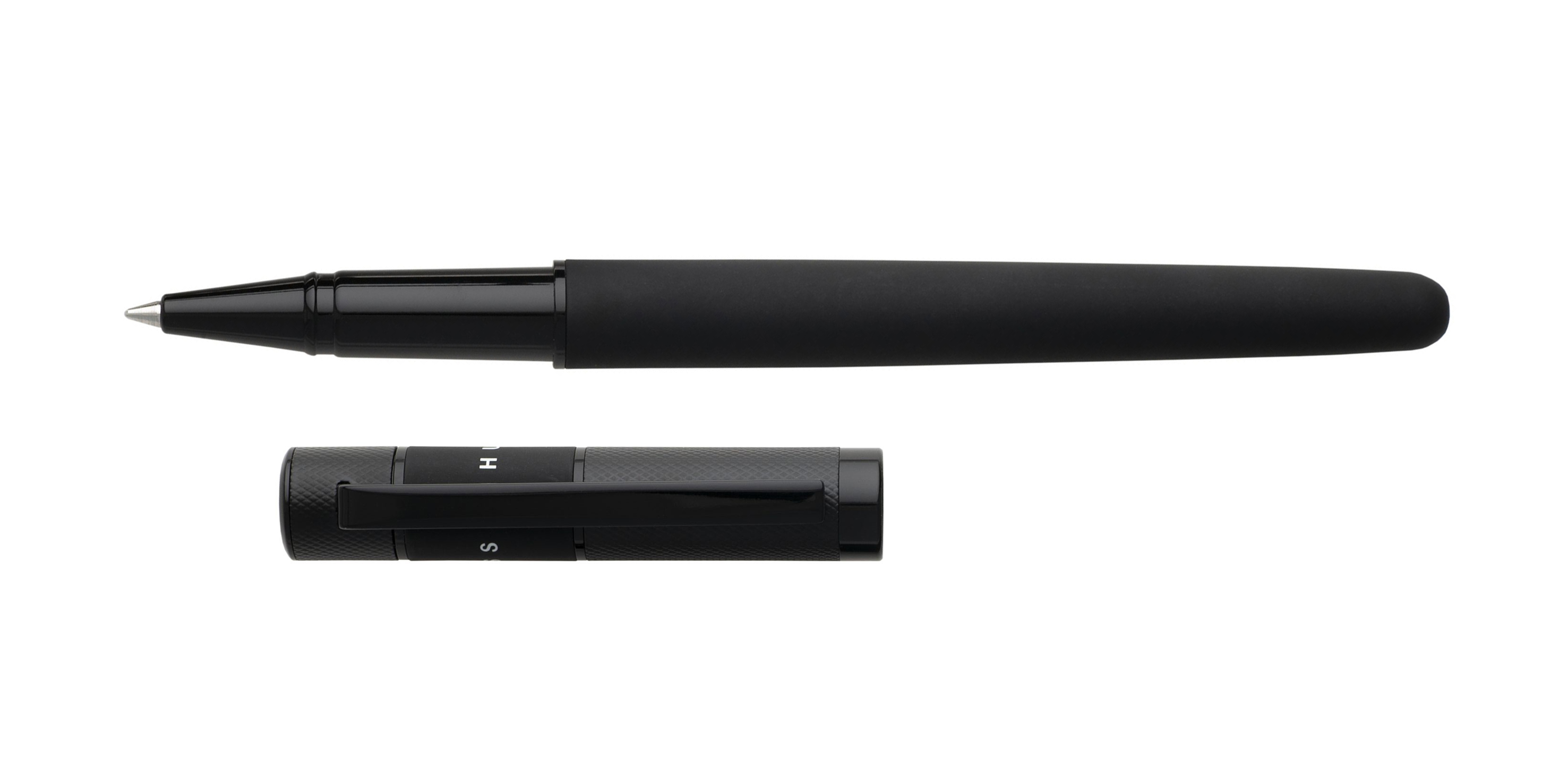 Hugo-Boss-RIBBON-Tintenroller-Black-open Hugo Boss RIBBON Tintenroller Black
