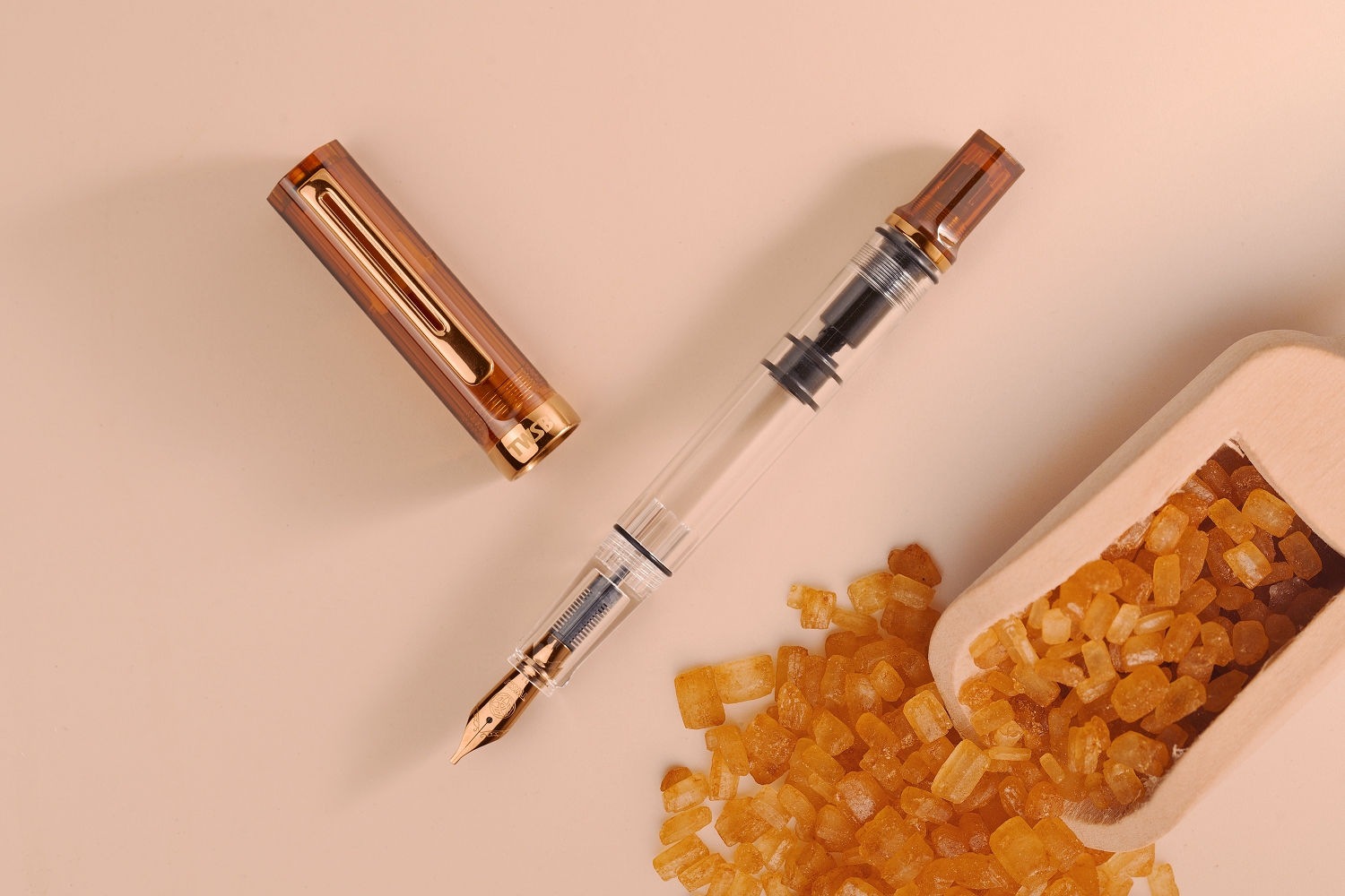 TWSBI ECO Rootbeer Bronze Kolbenfüllhalter