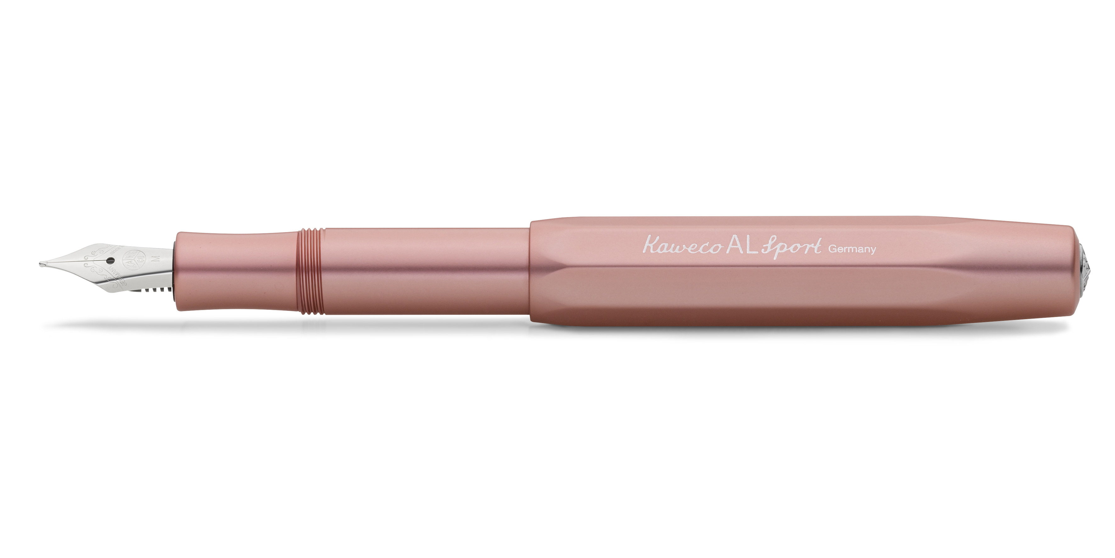 kaweco_AL_Sport_FP_rosegold_open_ws Kaweco AL Sport Füllhalter Rosegold