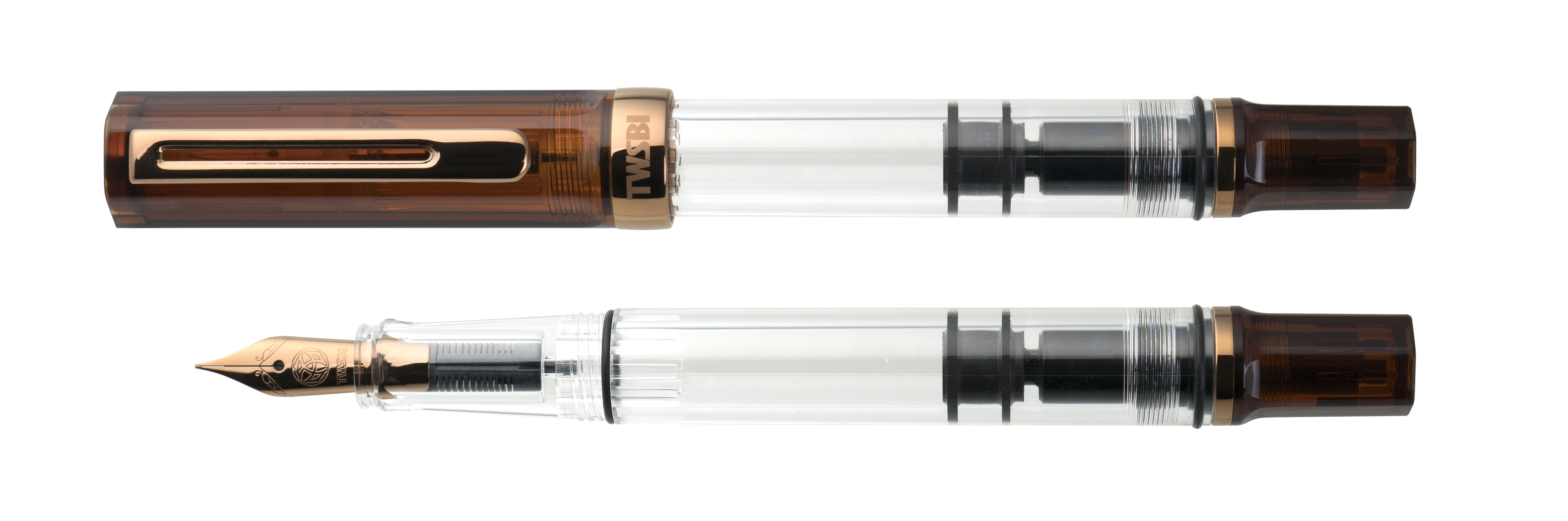 TWSBI ECO Rootbeer Bronze Kolbenfüllhalter