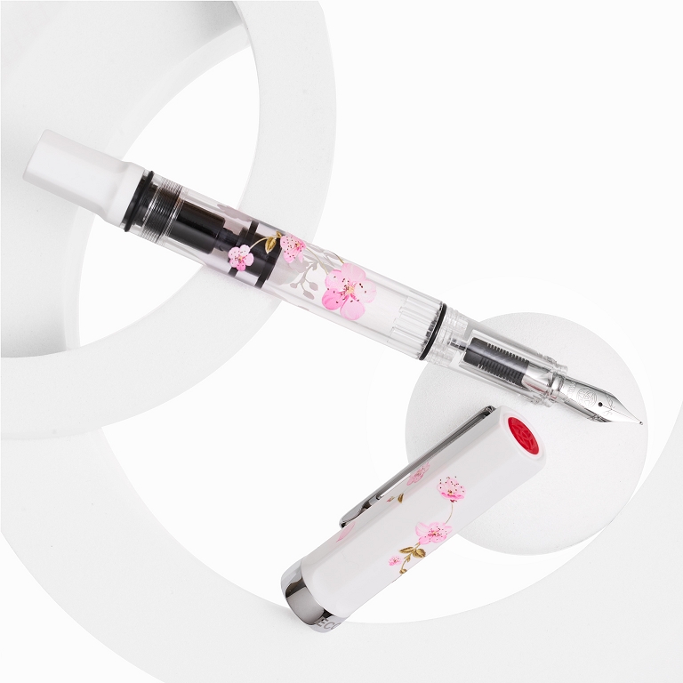 TWSBI ECO White Cherry Blossom Füllfederhalter