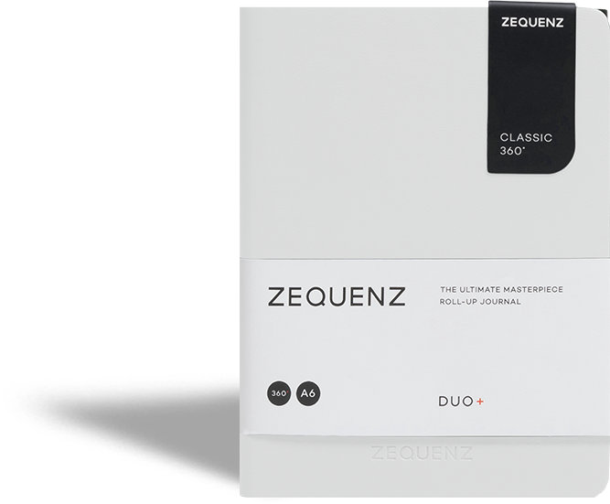 Zequenz Duo Plus Notizbuch A6 Arctic Sky