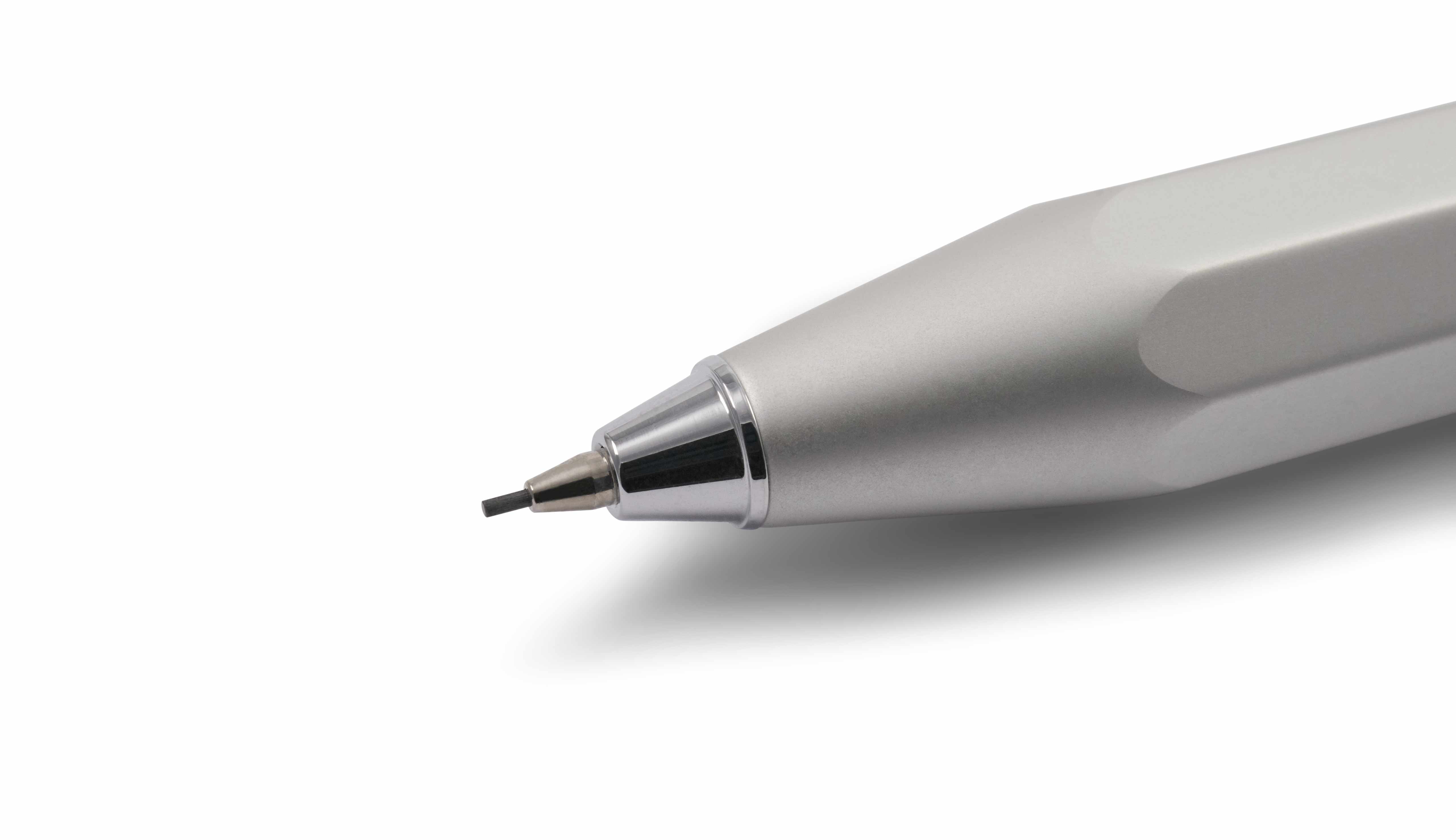 Kaweco AL Sport Druckbleistift 0,7 mm Silber Detail Front