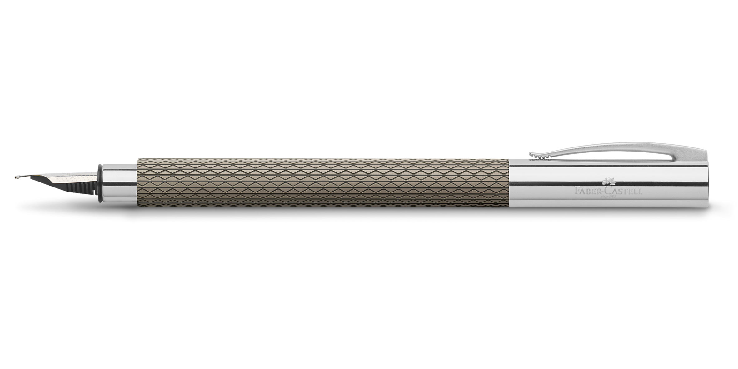 Faber-Castell Ambition OpArt Füllfederhalter Black Sand