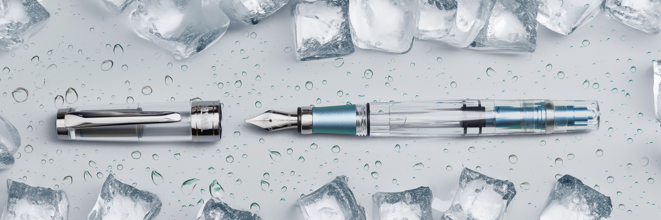 TWSBI Diamond 580AL Kolbenfüllhalter Iceberg