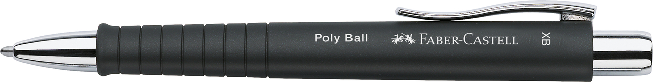 Faber-Castell Kugelschreiber Poly Ball XB Schwarz Faber-Castell Kugelschreiber Poly Ball XB Schwarz