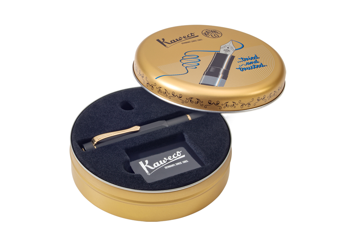 Kaweco Al SPORT Kolbenfüllhalter Starter Set