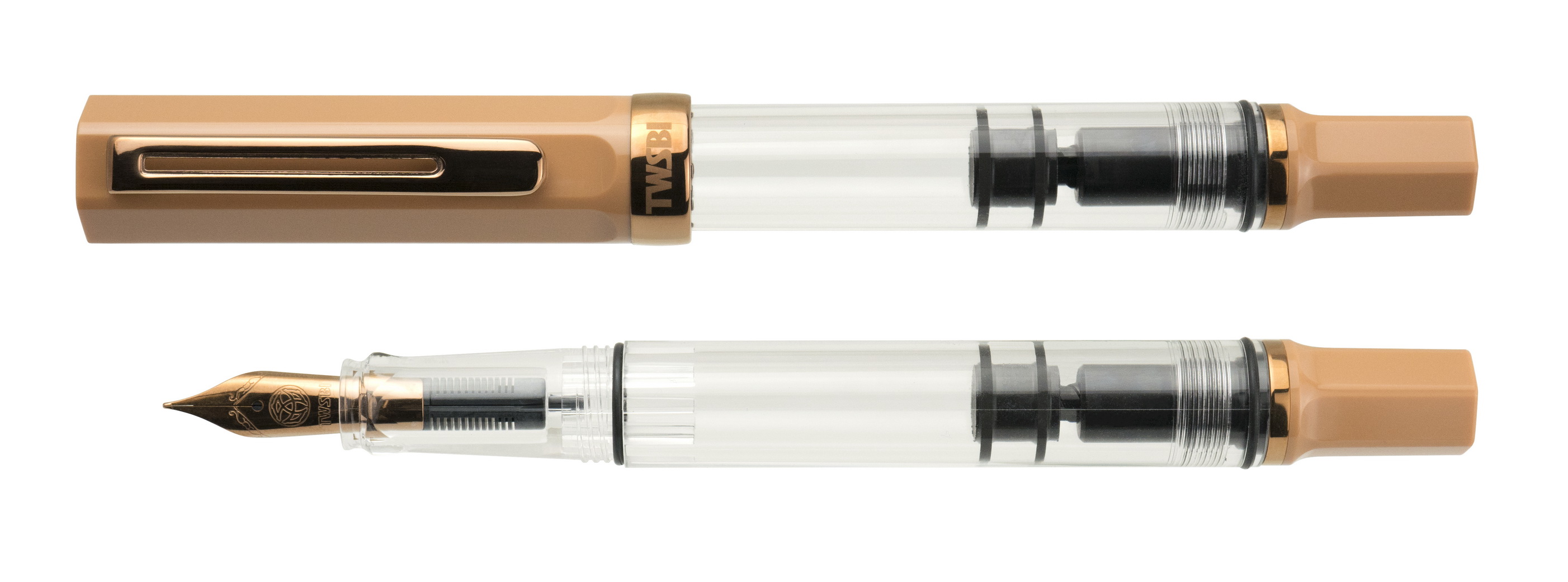 TWSBI ECO Caffe with Bronze Kolbenfüllhalter