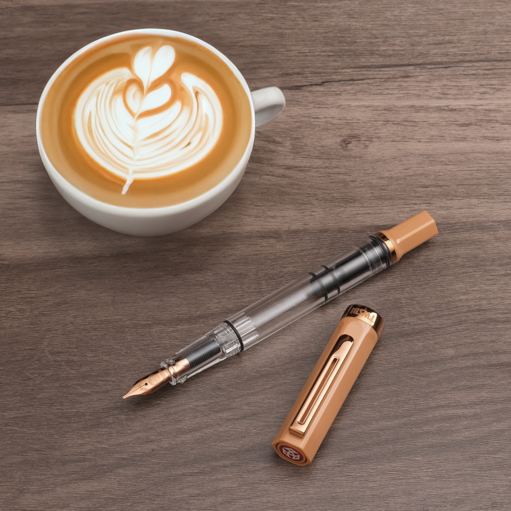 TWSBI ECO Caffe with Bronze Kolbenfüllhalter