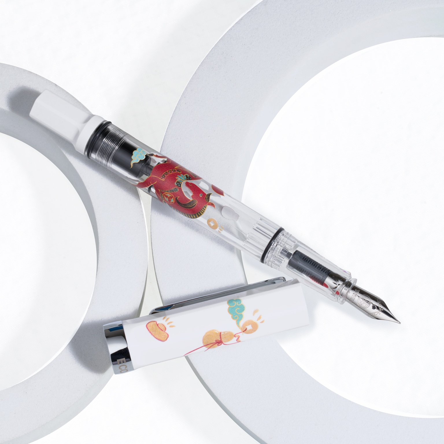 TWSBI ECO White Horse Füllfederhalter