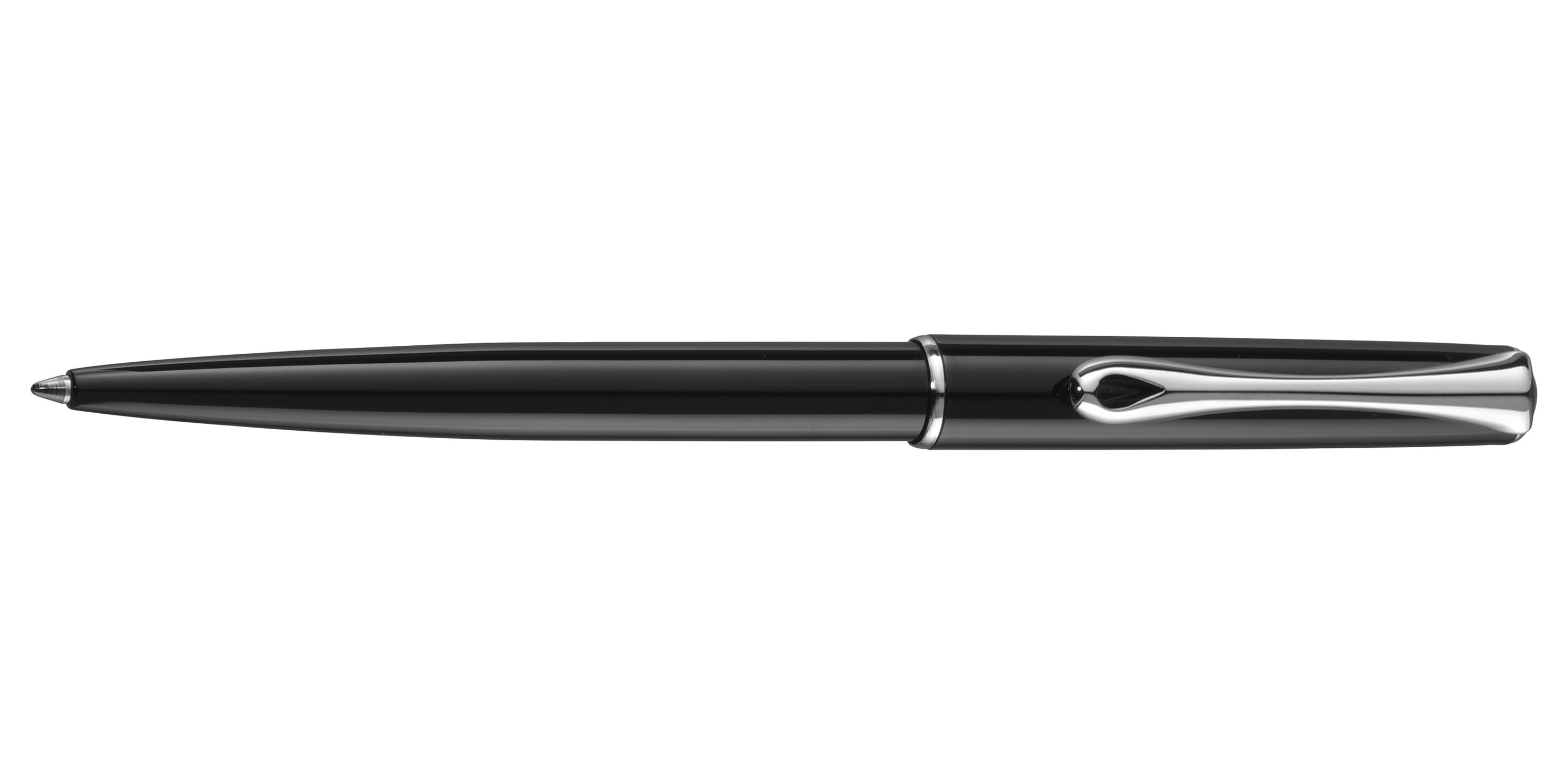 Diplomat-Traveller-Kugelschreiber-Schwarz-ballpen-black Diplomat Traveller Kugelschreiber Lack Schwarz