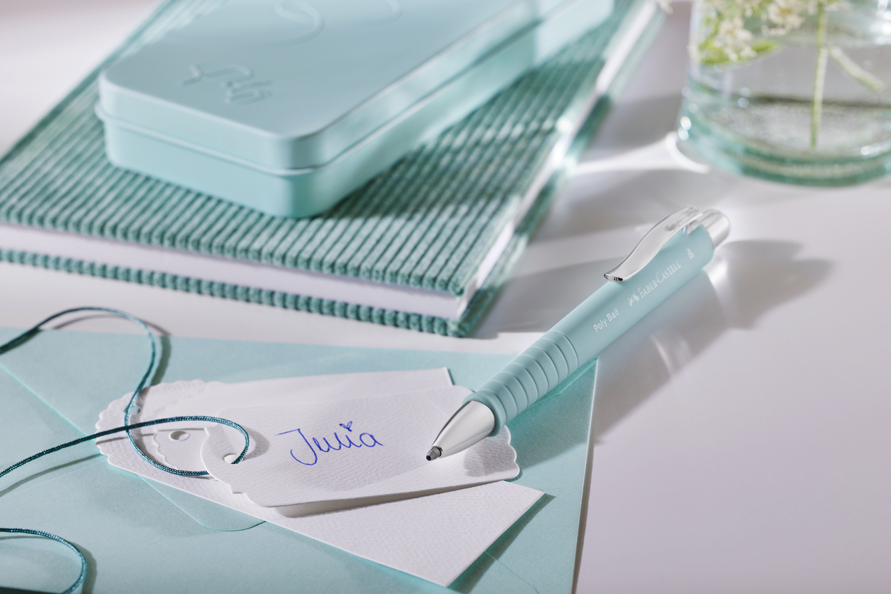 Faber-Castell Kugelschreiber Poly Ball XB Caribic Blue