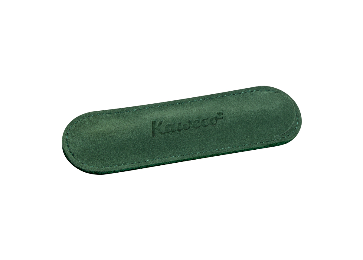Kaweco_Eco_Velour_Pouch_Green_1Pen_web Kaweco Sport ECO Veloursleder Etui für 1 Stift Grün