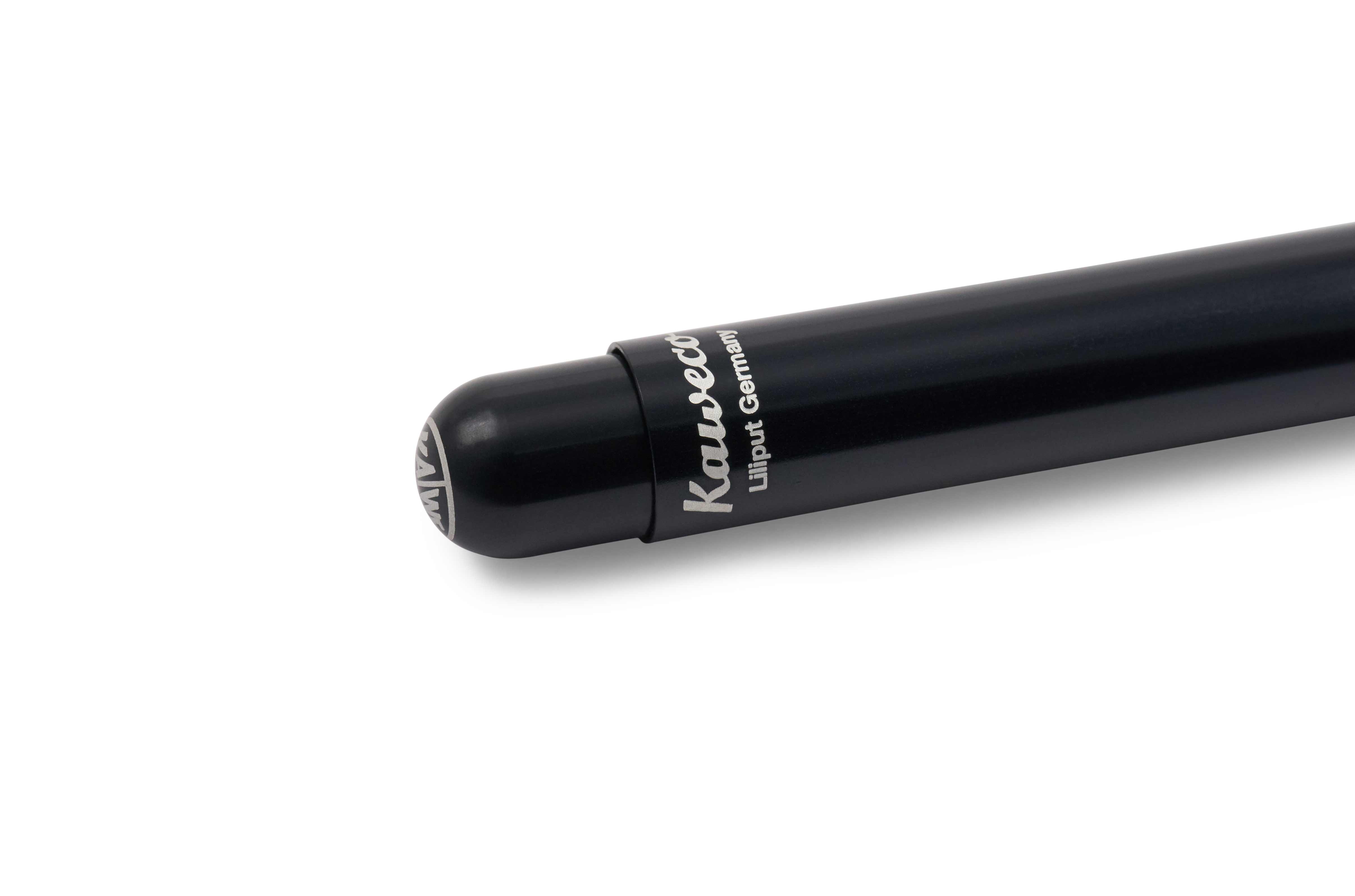 Kaweco LILIPUT Kugelschreiber Schwarz Detail  Schaft