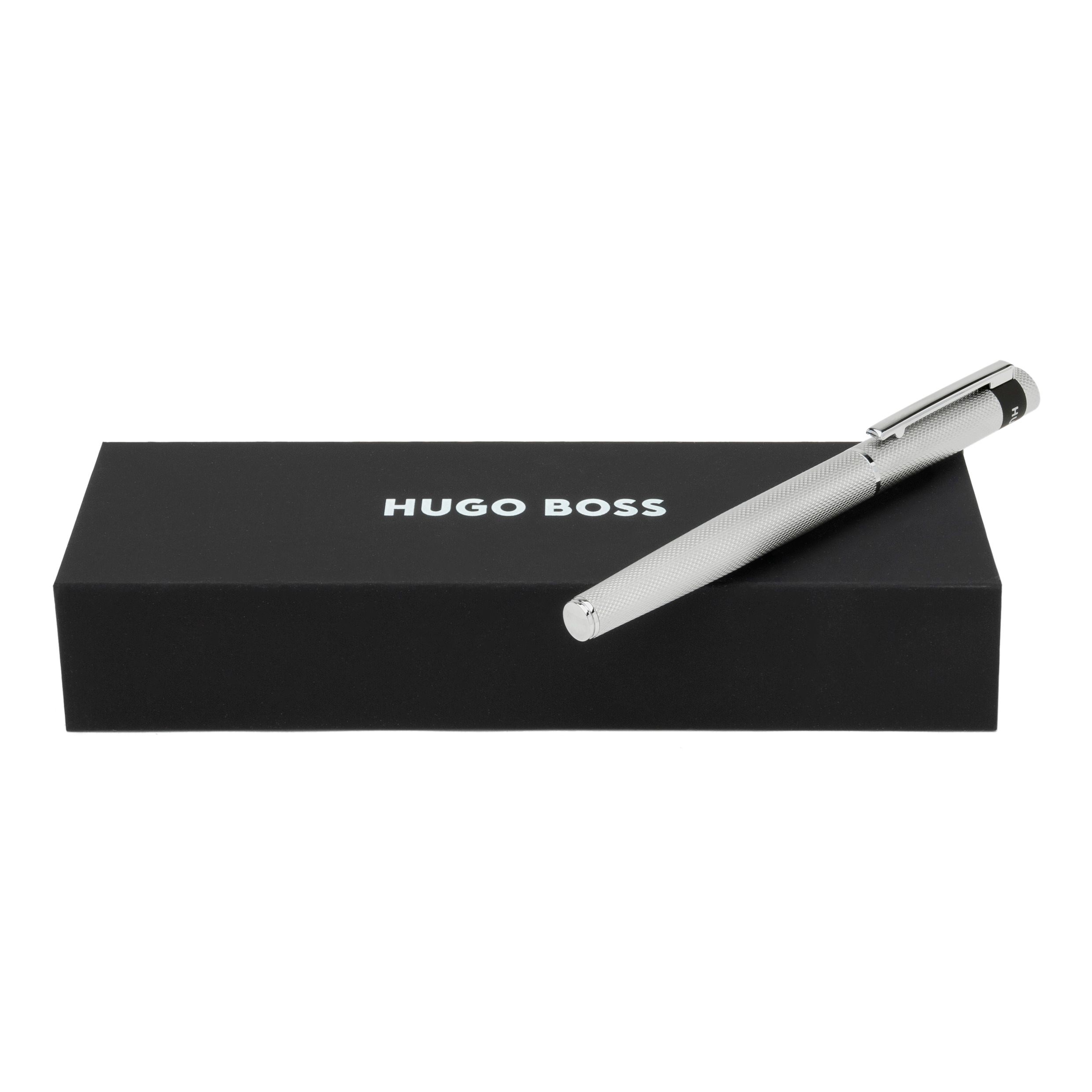 HSW3672B_E-1 Hugo Boss Füllfederhalter Loop Diamond Chrome