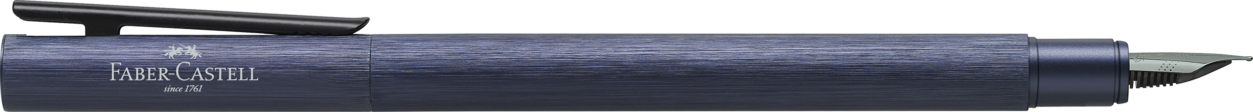 146160_Fountain-pen-Neo-Slim-Aluminium-dark-blue-M_High-Res_64117 Faber-Castell Füllhalter Neo Slim Aluminium dunkelblau