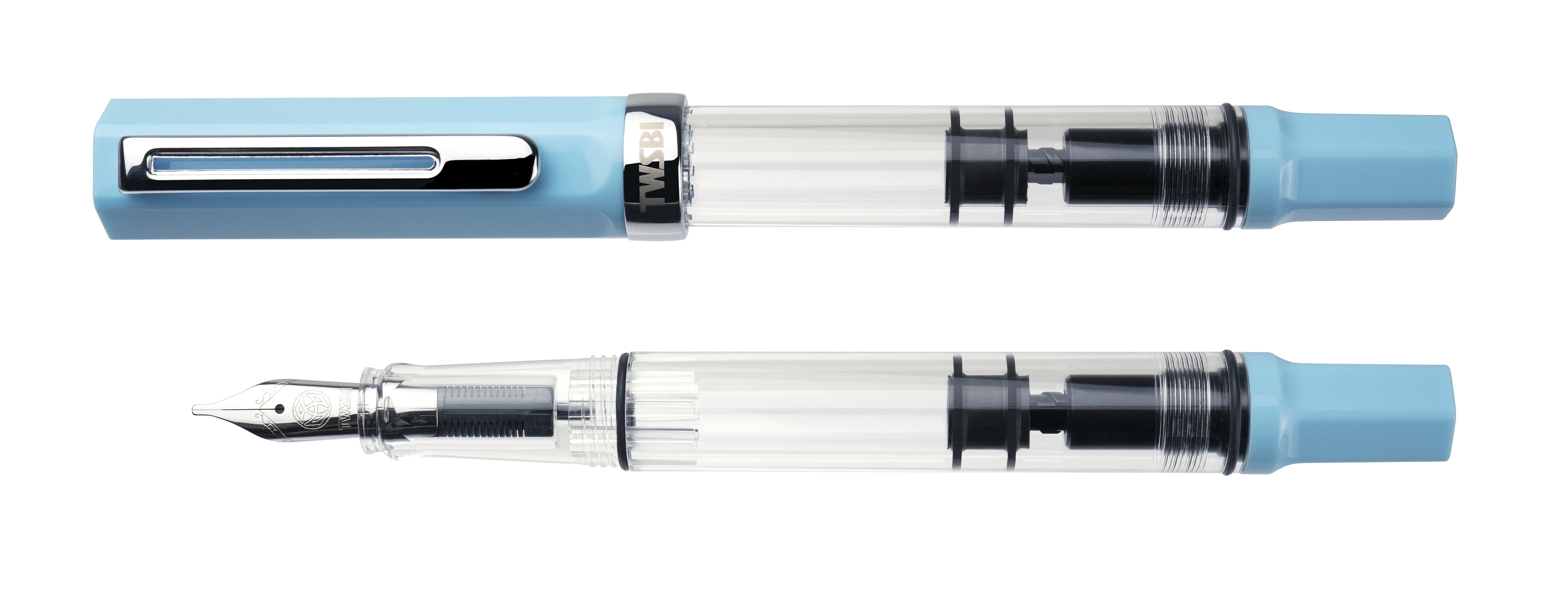 TWSBI ECO Kolbenfüllhalter Sky Blue