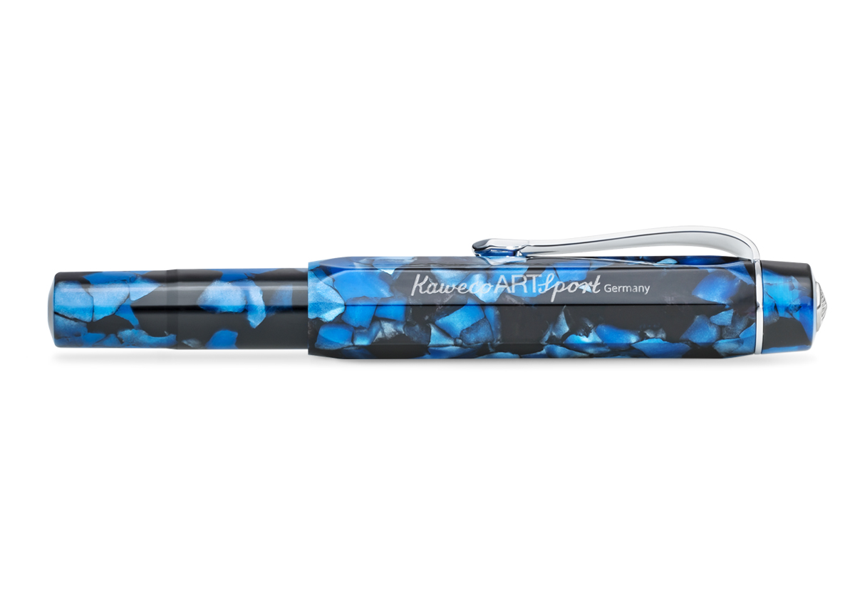 Kaweco Art Sport Füllhalter Pebble Blue | Extra Breit Premium Stahl