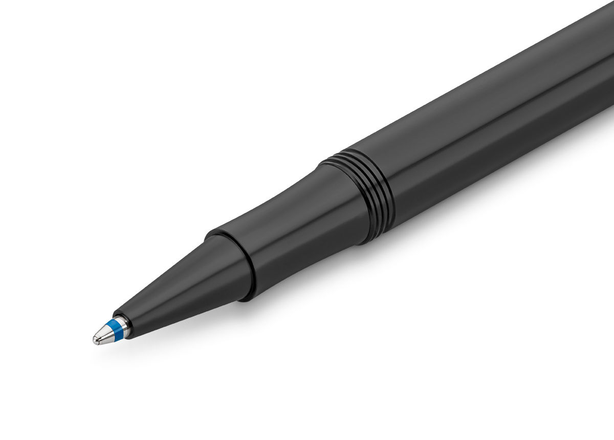 Kaweco_Liliput_BPwC_Black_Detail_Front_Web_s Kaweco LILIPUT Kappen-Kugelschreiber Schwarz