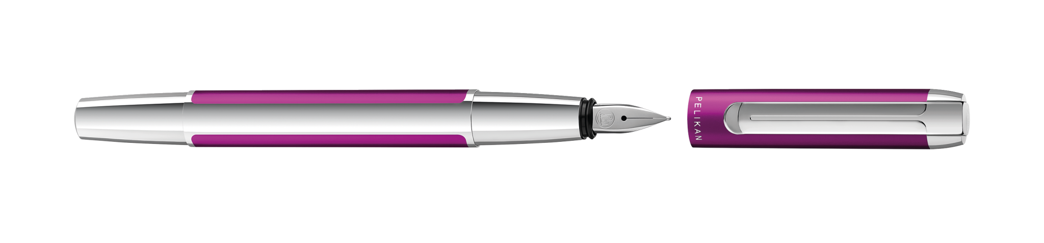 823784-1 Füllhalter (Patronenfüllsystem) Pelikan Füllhalter Pura® P40 Violett