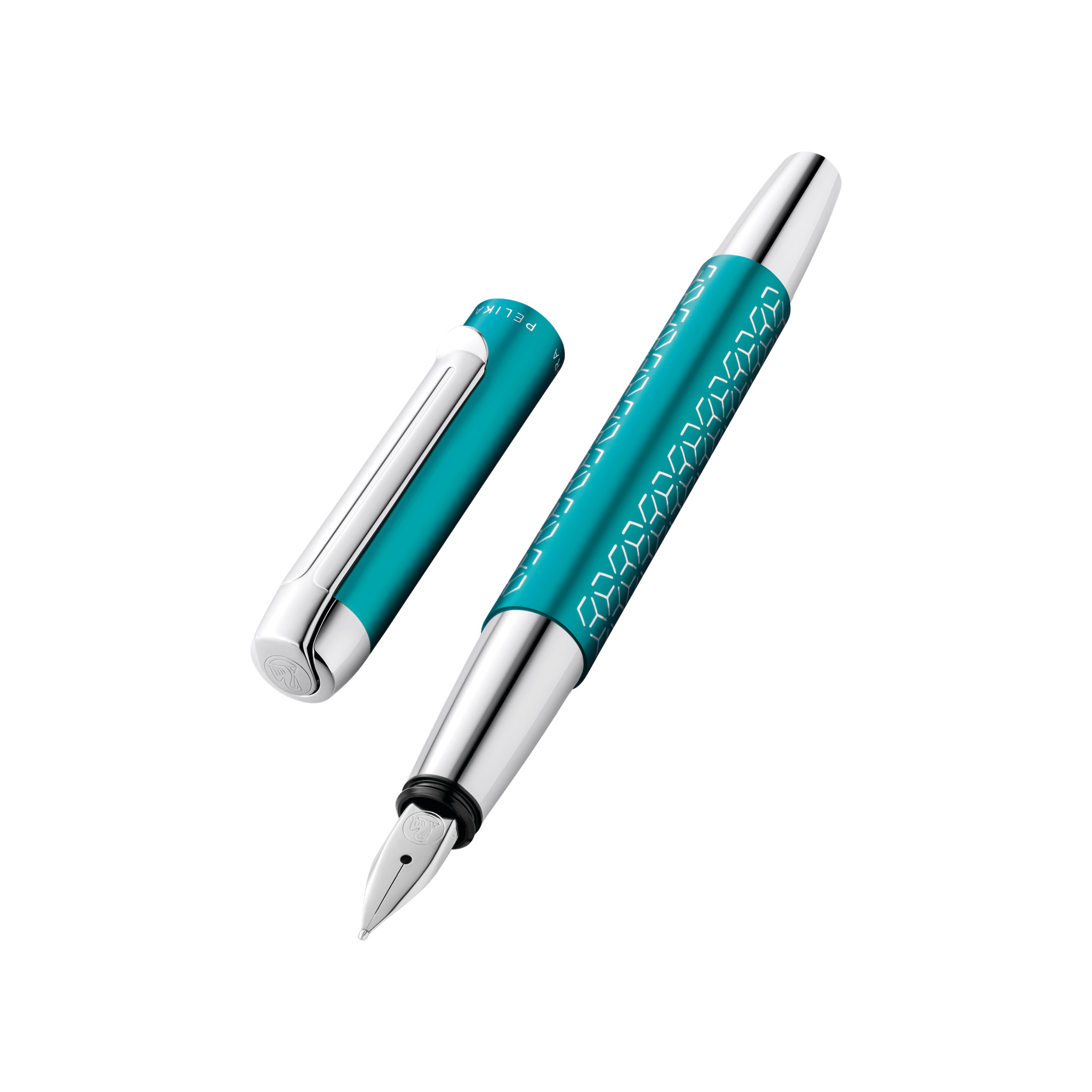 Pelikan Pura P40 Patronenfüllhalter Türkis Special Edition | Fein