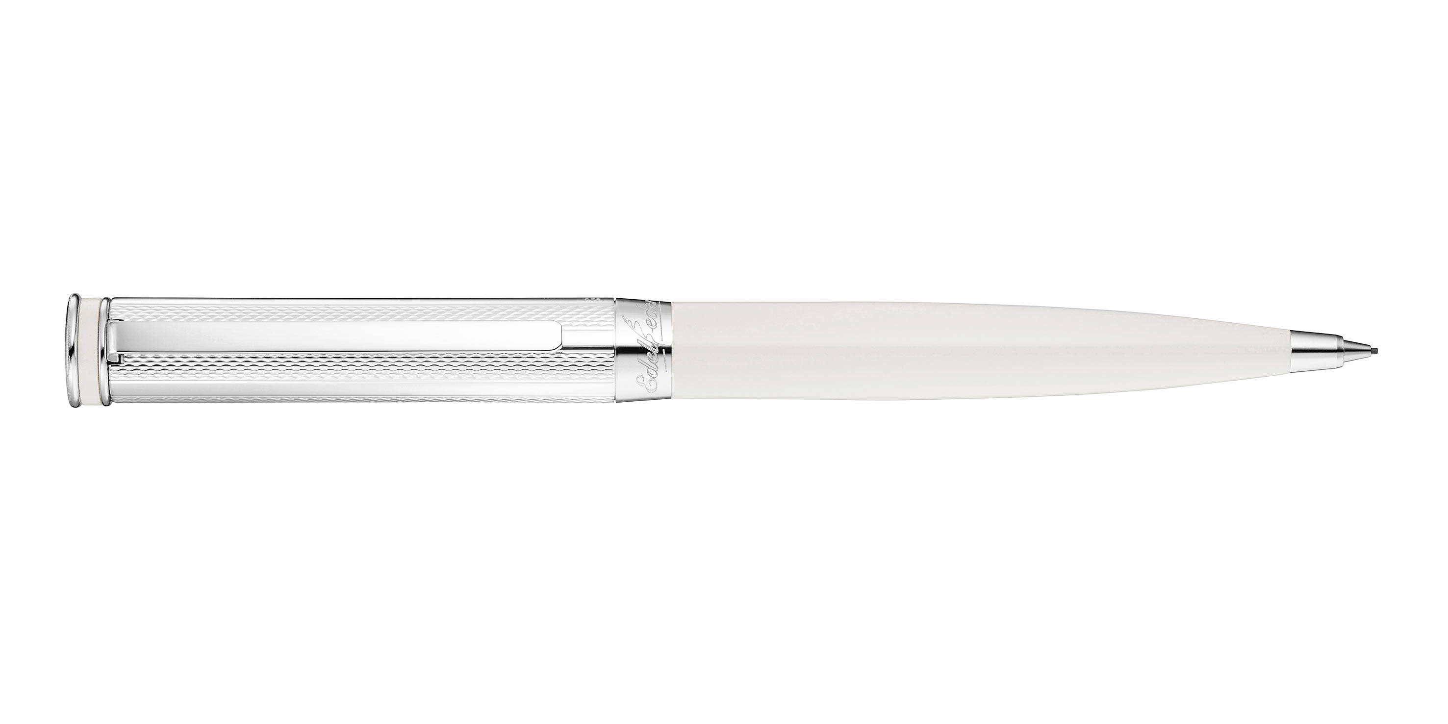Waldmann-Edelfeder-Bleistift-Weiss-pencil-white Waldmann Edelfeder twist pencil champaign-white