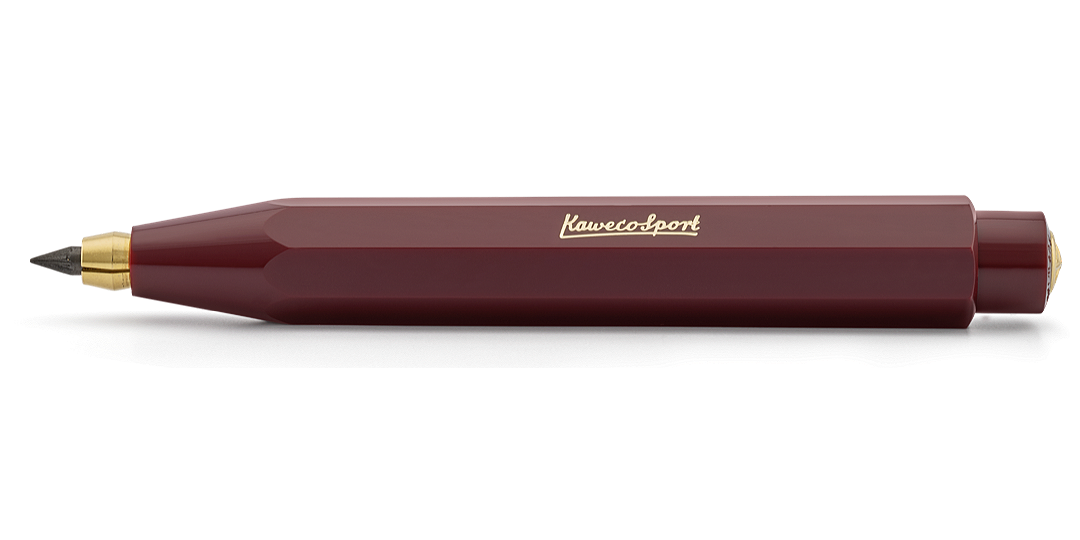 Kaweco_CLASSIC_Bordeaux_FallBleistift_Schatten Kaweco CLASSIC Sport clutch pencil 3.2 mm bordeaux