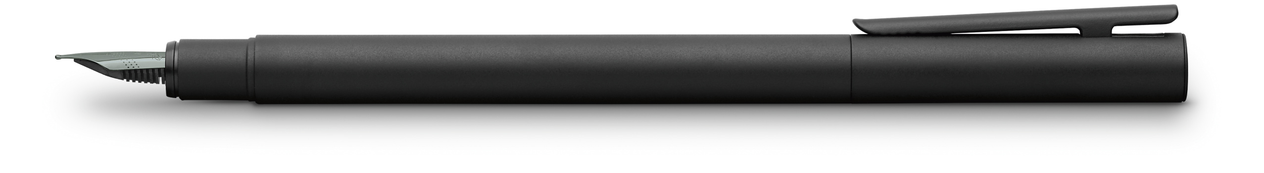Faber-Castell Füllhalter Neo Slim Edelstahl Schwarz
