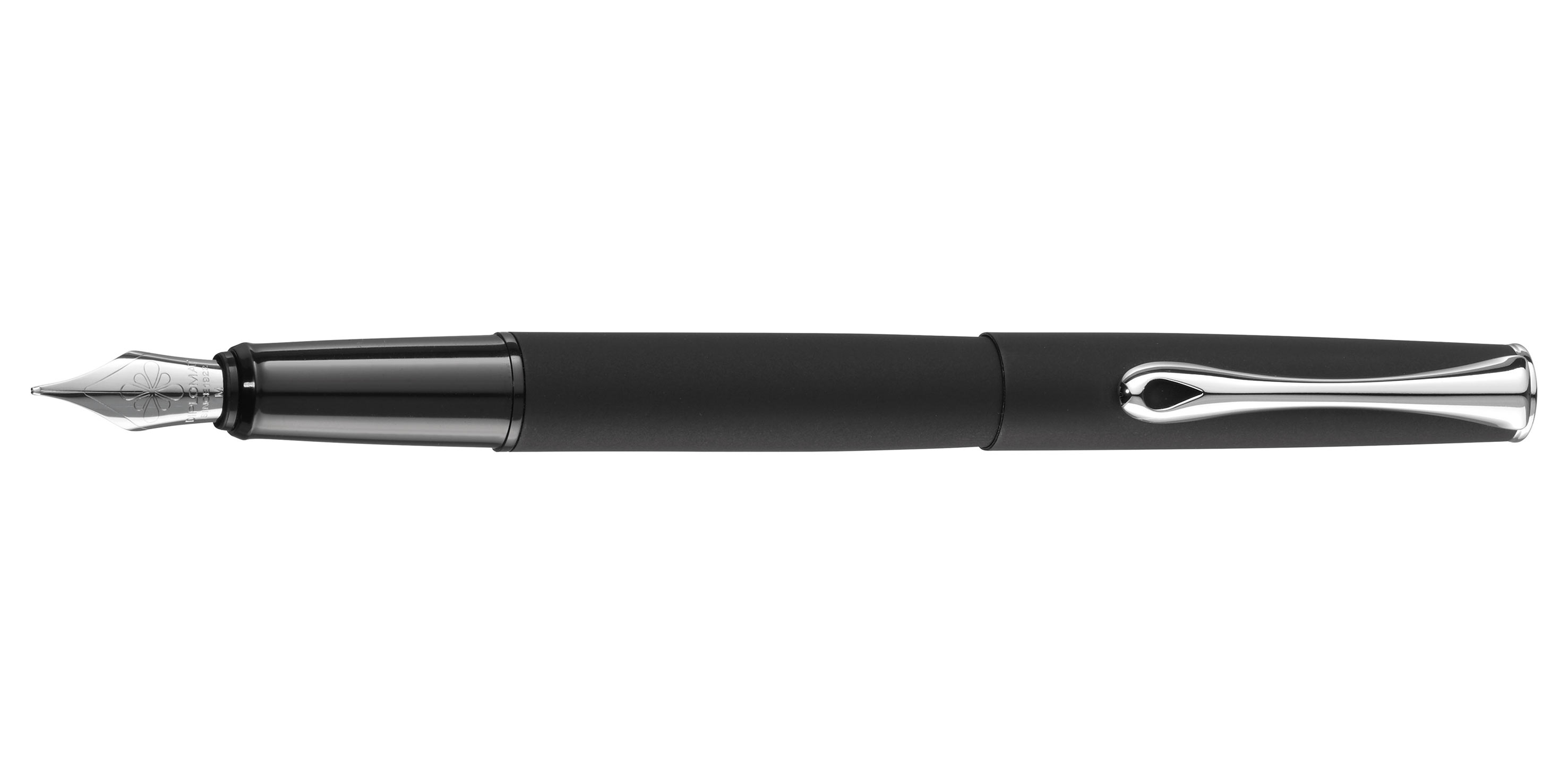 Diplomat-Esteem-F-ller-Schwarz-Matt-fountain-pen-black Diplomat Esteem Füllhalter Matt Schwarz