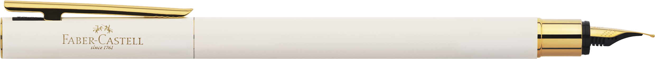 141440_Fountain-pen-Neo-Slim-gold-marshmallow-M_High-Res_88150 Faber-Castell Füllhalter Neo Slim gold marshmallow