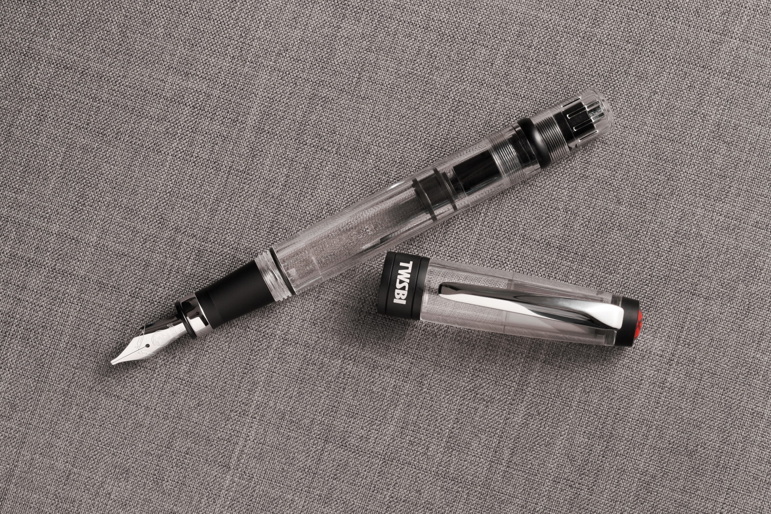 580-AL-R-Black-4 TWSBI Kolbenfüllhalter Diamond 580 AL R schwarz