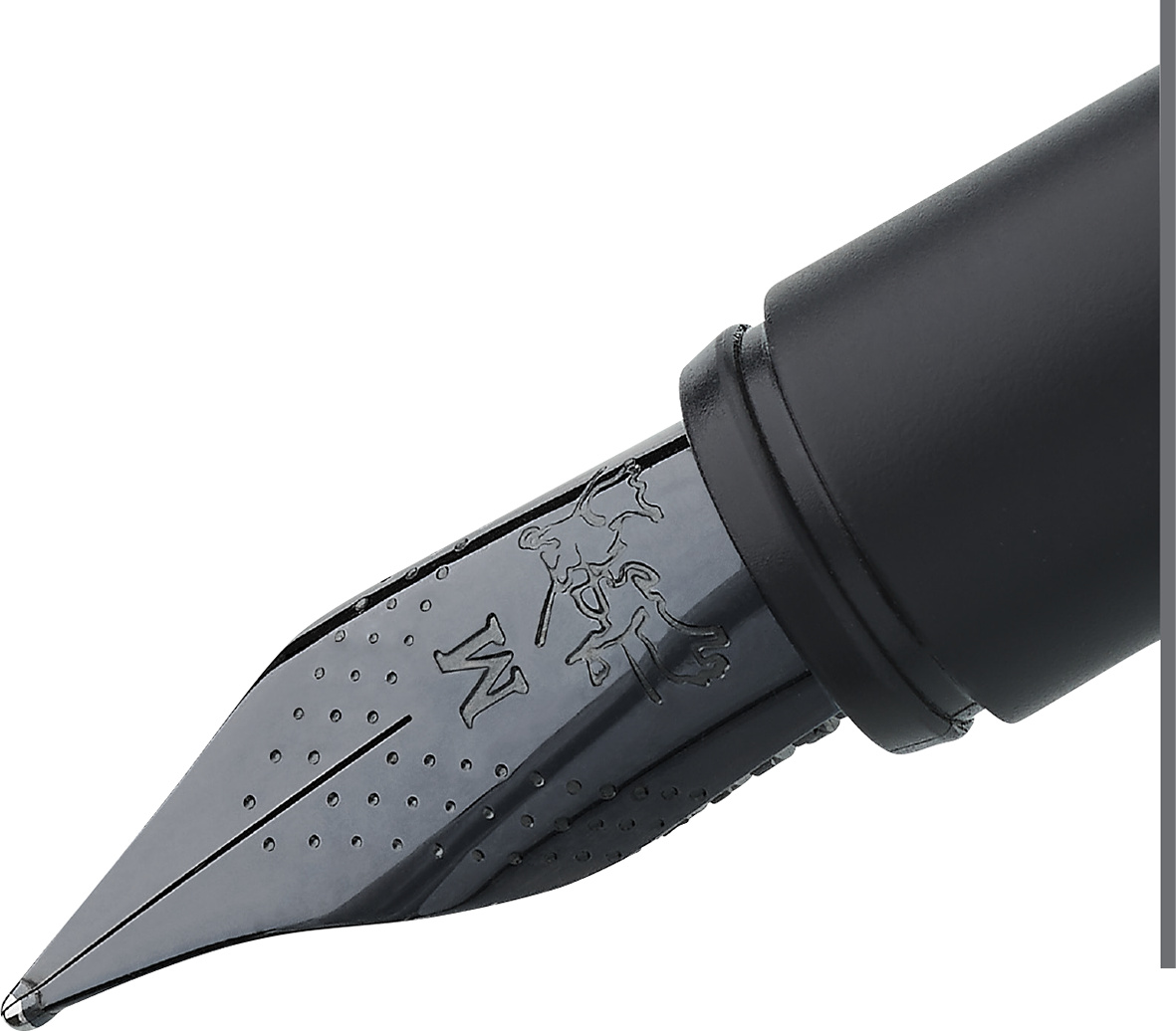 Faber-Castell Füllhalter Neo Slim Edelstahl Schwarz