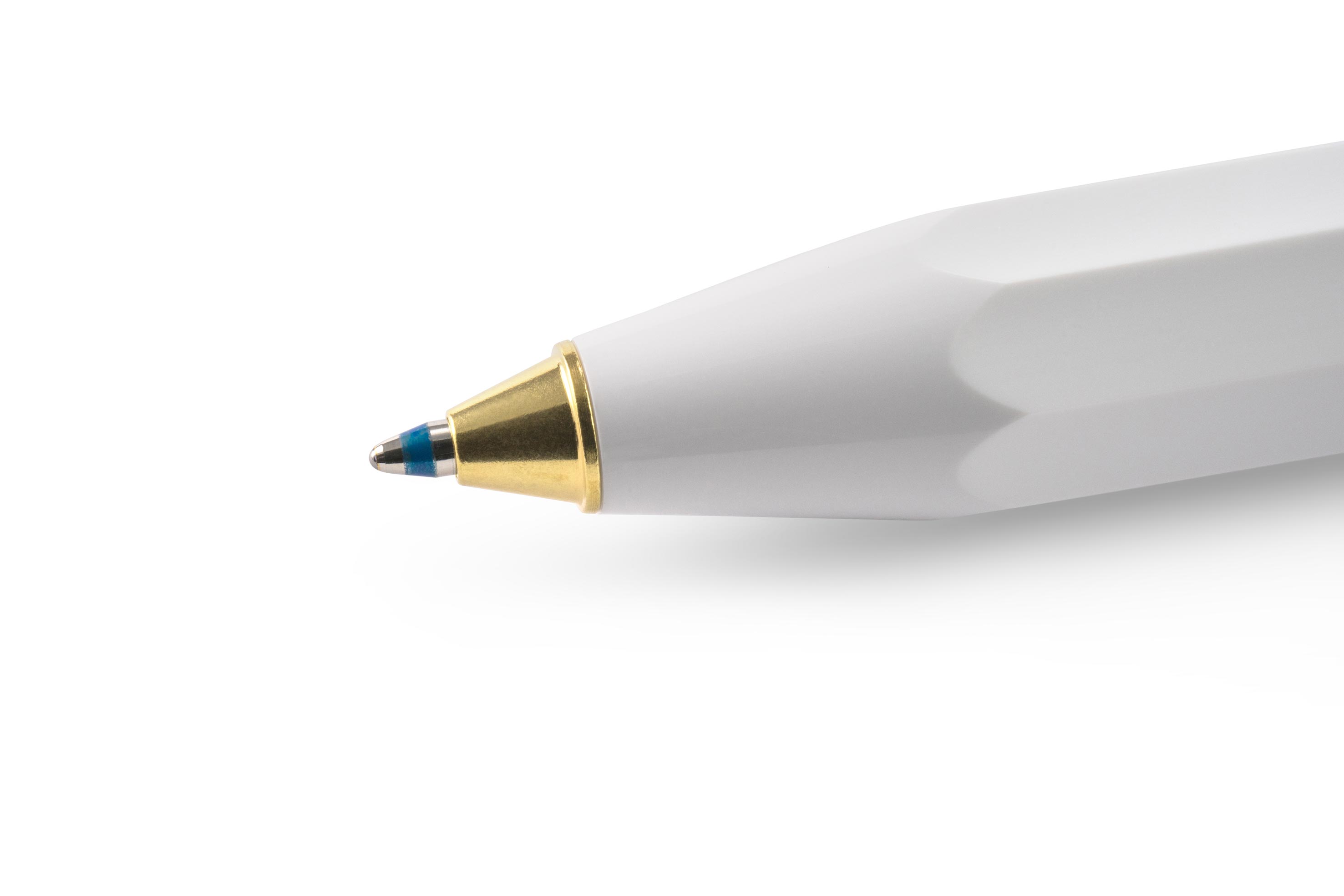 Kaweco-Details-CLASSIC-Sport-Weiss-Kugelschreiber Kaweco CLASSIC Sport Kugelschreiber Weiß Detail Spitze