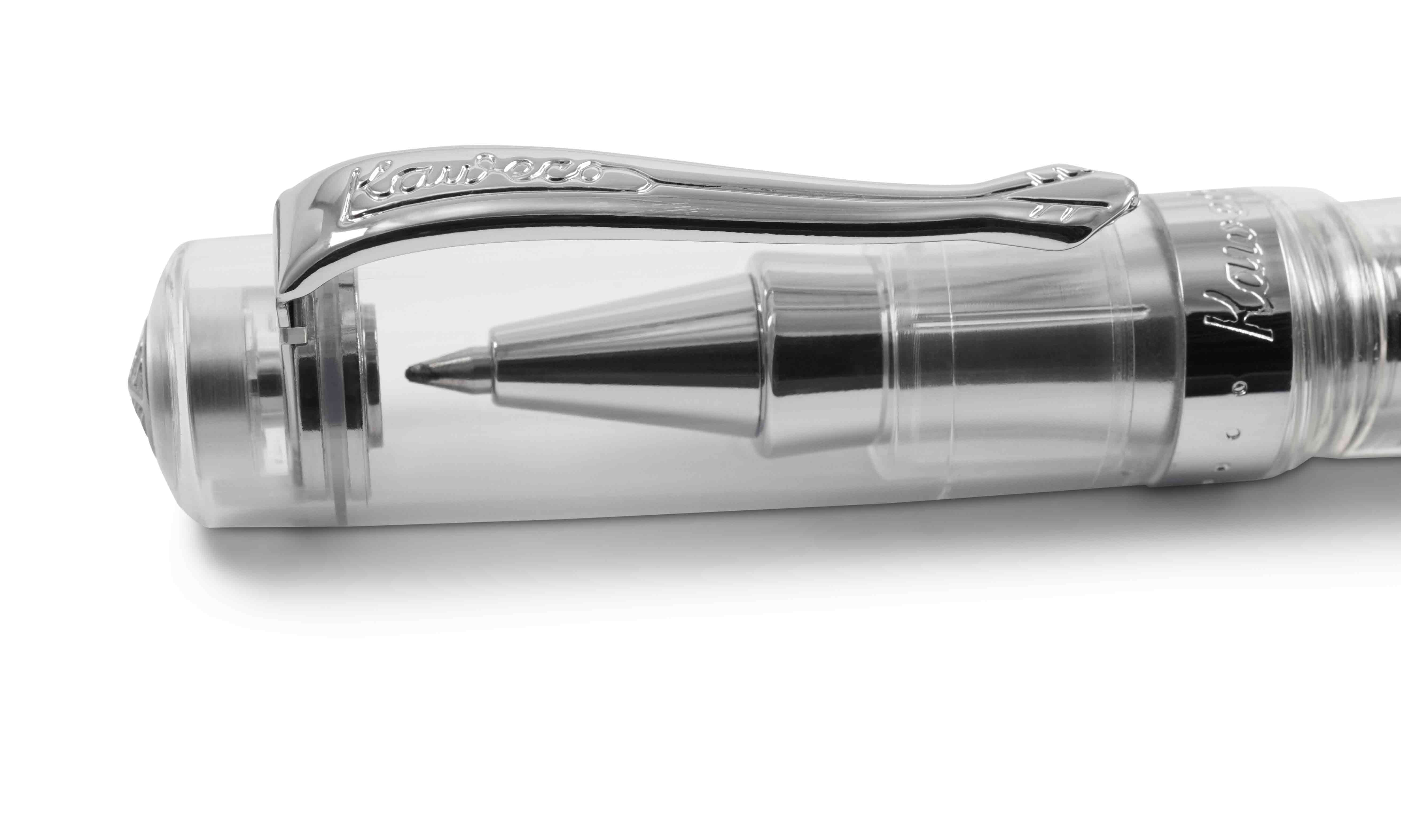 Kaweco-STUDENT-Details-Transparent-Rollerball-Kappe Kaweco STUDENT Rollerball Transparent Kappe