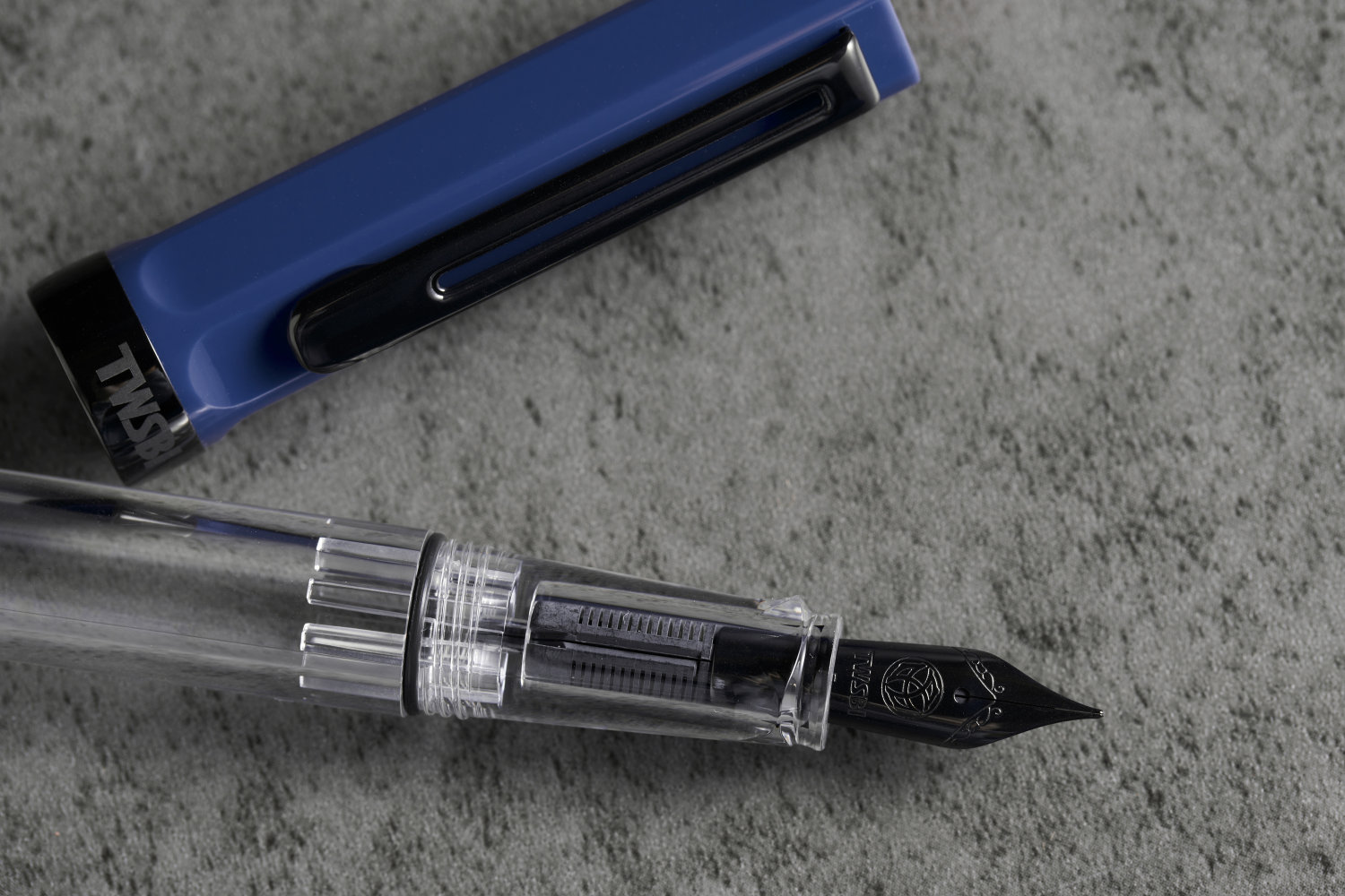 TWSBI ECO Slate Blue Onyx Kolbenfüllhalter