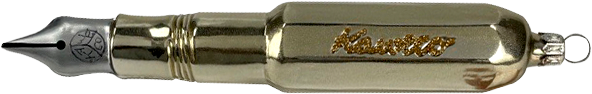 Kaweco Deco Glas Füllhalter Gold
