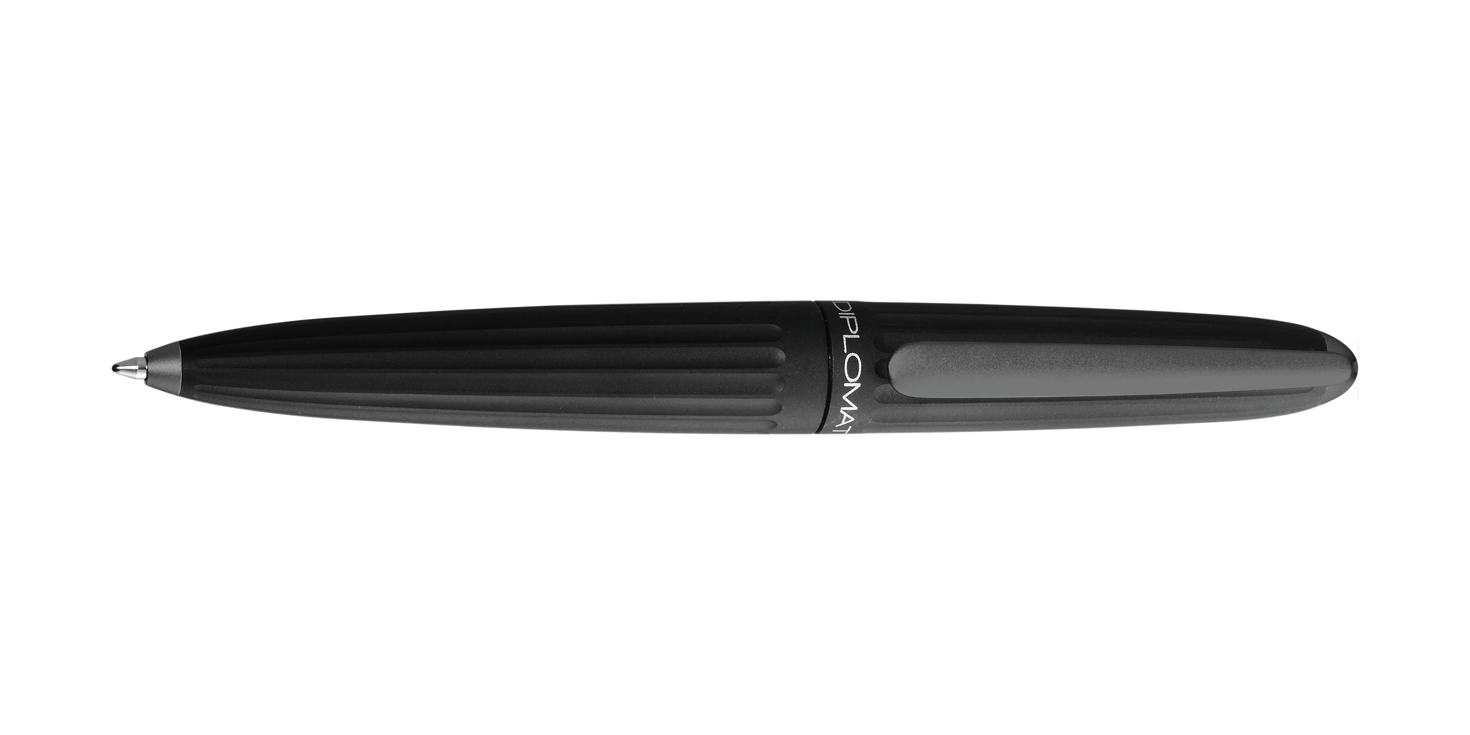 Diplomat-Aero-Kugelschreiber-Schwarz-ballpen-black Diplomat Aero Kugelschreiber Schwarz