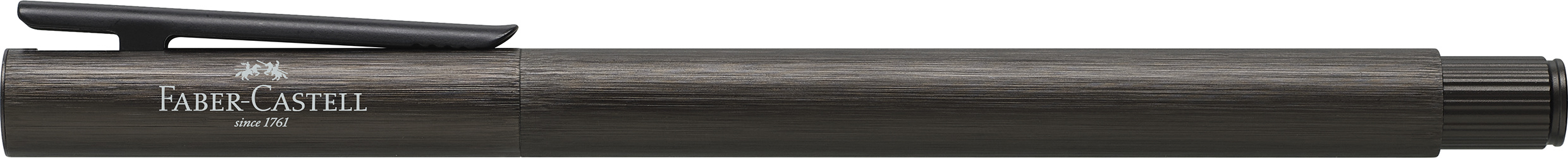 146250_Fountain-pen-Neo-Slim-Aluminium-gun-metal-M_High-Res_64132 Faber-Castell Füllhalter Neo Slim Aluminium grau