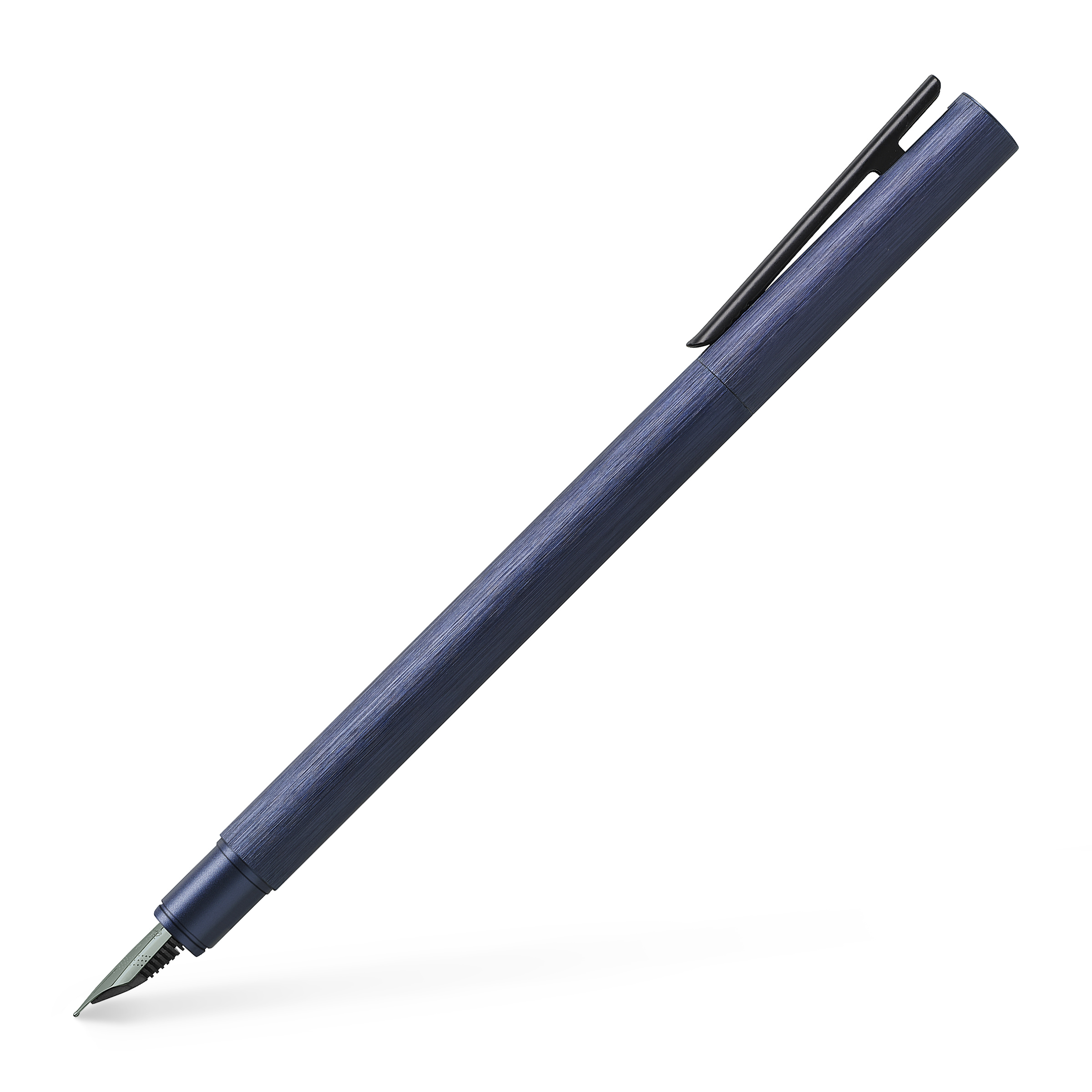 146160_Fountain-pen-Neo-Slim-Aluminium-dark-blue-M_High-Res_64123 Faber-Castell Füllhalter Neo Slim Aluminium dunkelblau