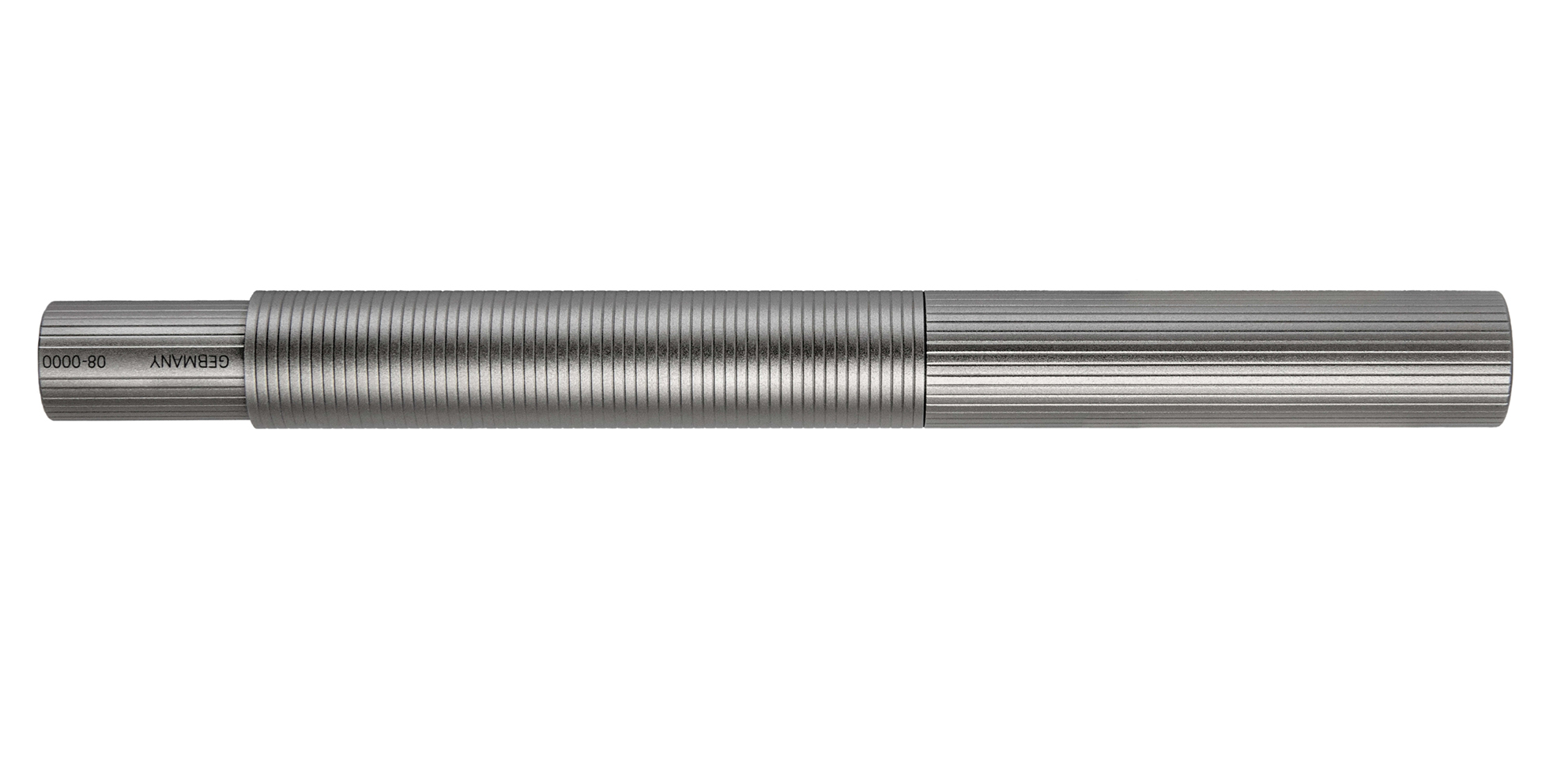 ottoutt-produktbilder-design08-Ruthenium-geschlossen-Rueckseite Otto Hutt Entwurf 08 Rollerball Messing Matt Ruthenium